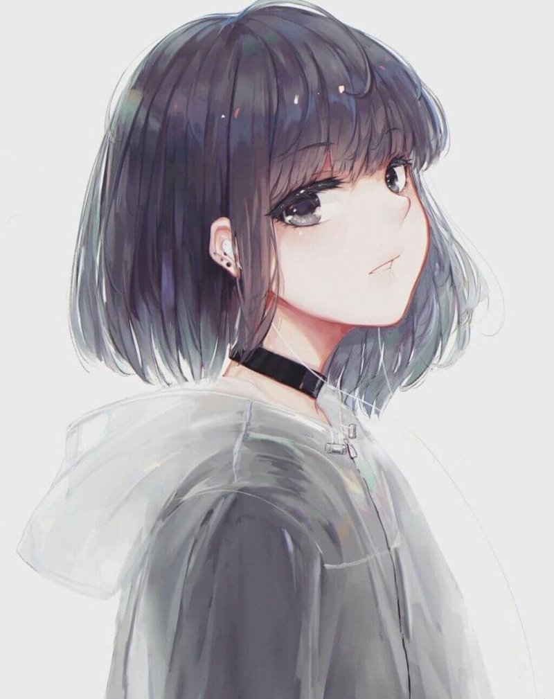 Anime nữ tóc ngắn 9