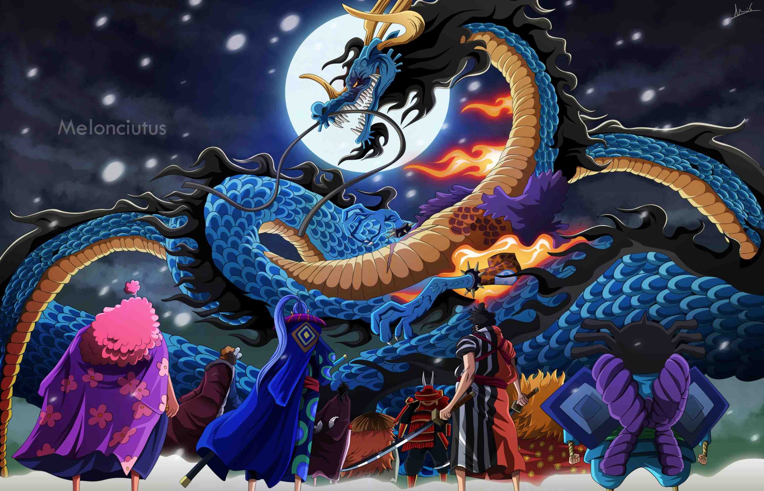 Vua của các quái vật qua ảnh Kaido: Lạnh lùng & bản lĩnh