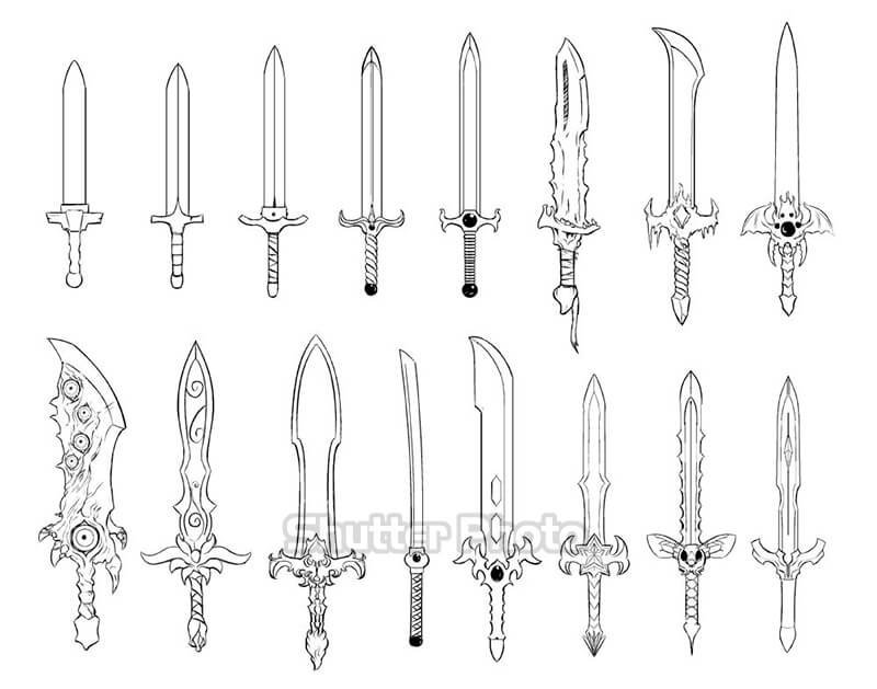những thanh kiếm đẹp nhất trong anime 14
